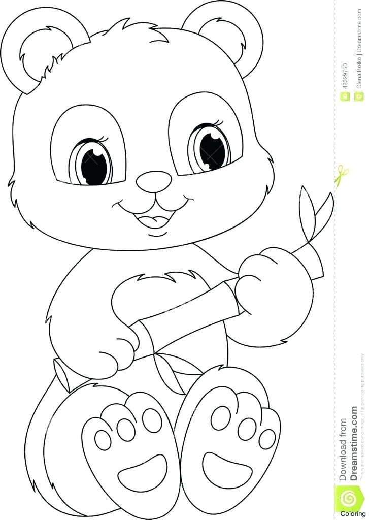 729x1024 Panda Bear Coloring Page Panda Bear Coloring Pages Printable Panda