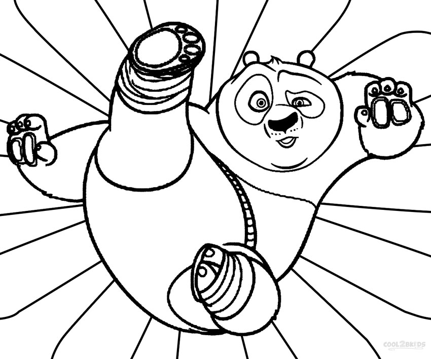 850x708 Printable Kung Fu Panda Coloring Pages For Kids