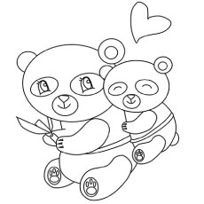 230x230 Top Free Printable Cute Panda Bear Coloring Pages Online