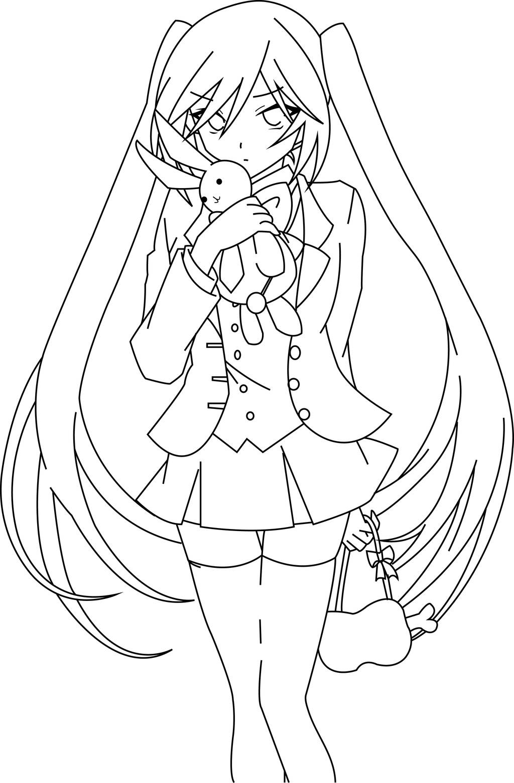 1024x1557 Pandora Hearts Coloring Pages