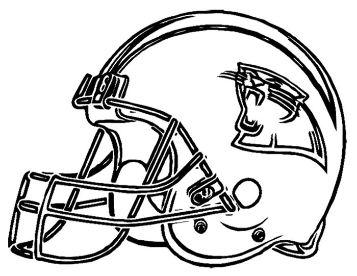 700x541 Football Helmet Carolina Panthers Coloring Page Kids Coloring