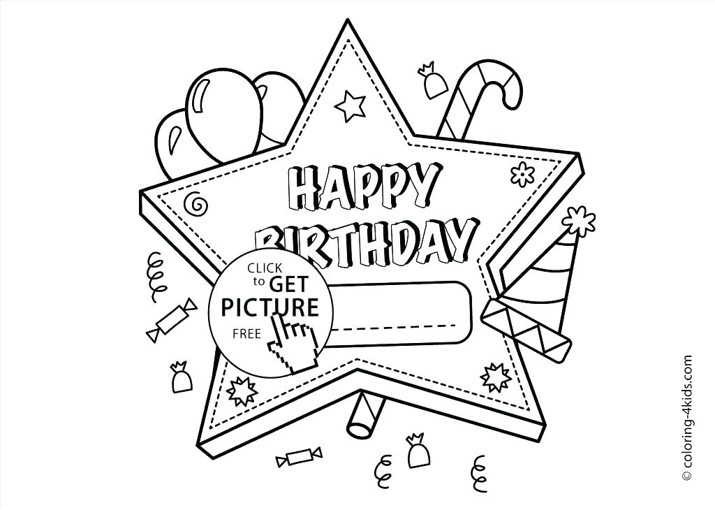 1024x730 Happy Birthday Color Pages Printable Coloring Papa Coloring Pages