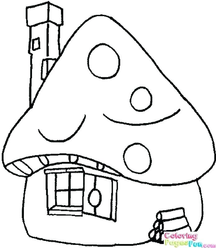 695x800 Papa Smurf Coloring Page