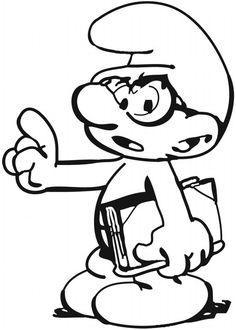 236x330 Papa Smurf Coloring Pages To Print Coloring Pages