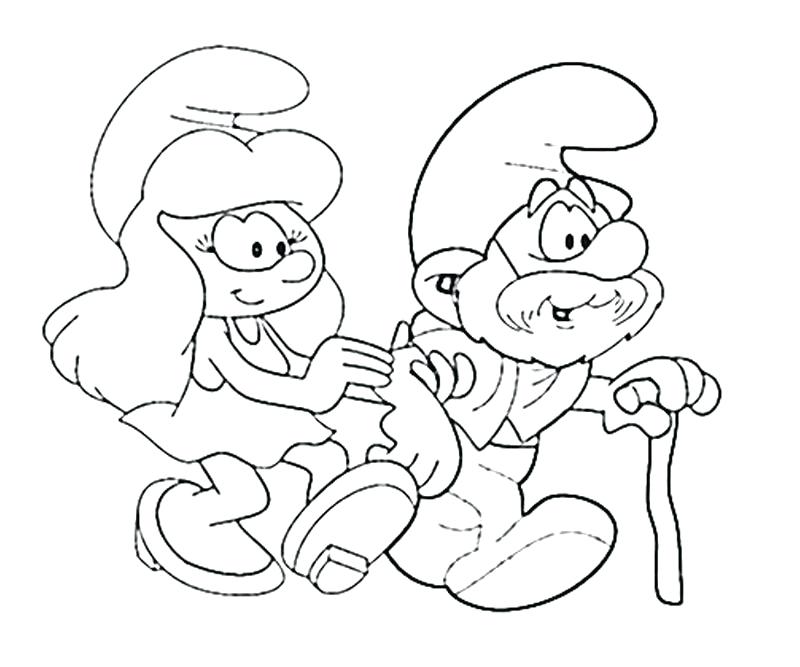 800x667 Smurfs Coloring Pages Papa Smurf Coloring Page Smurfs Coloring