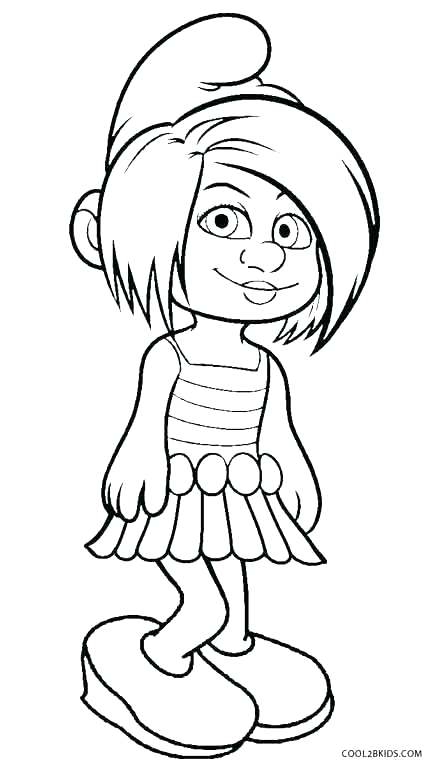 434x765 Coloring Pages Smurfs Smurf Coloring Page Smurf Coloring Pages
