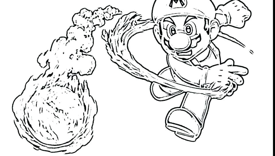 960x544 Bowser Coloring Pages For Your Toddler Super Dry Free Cartoons Jr