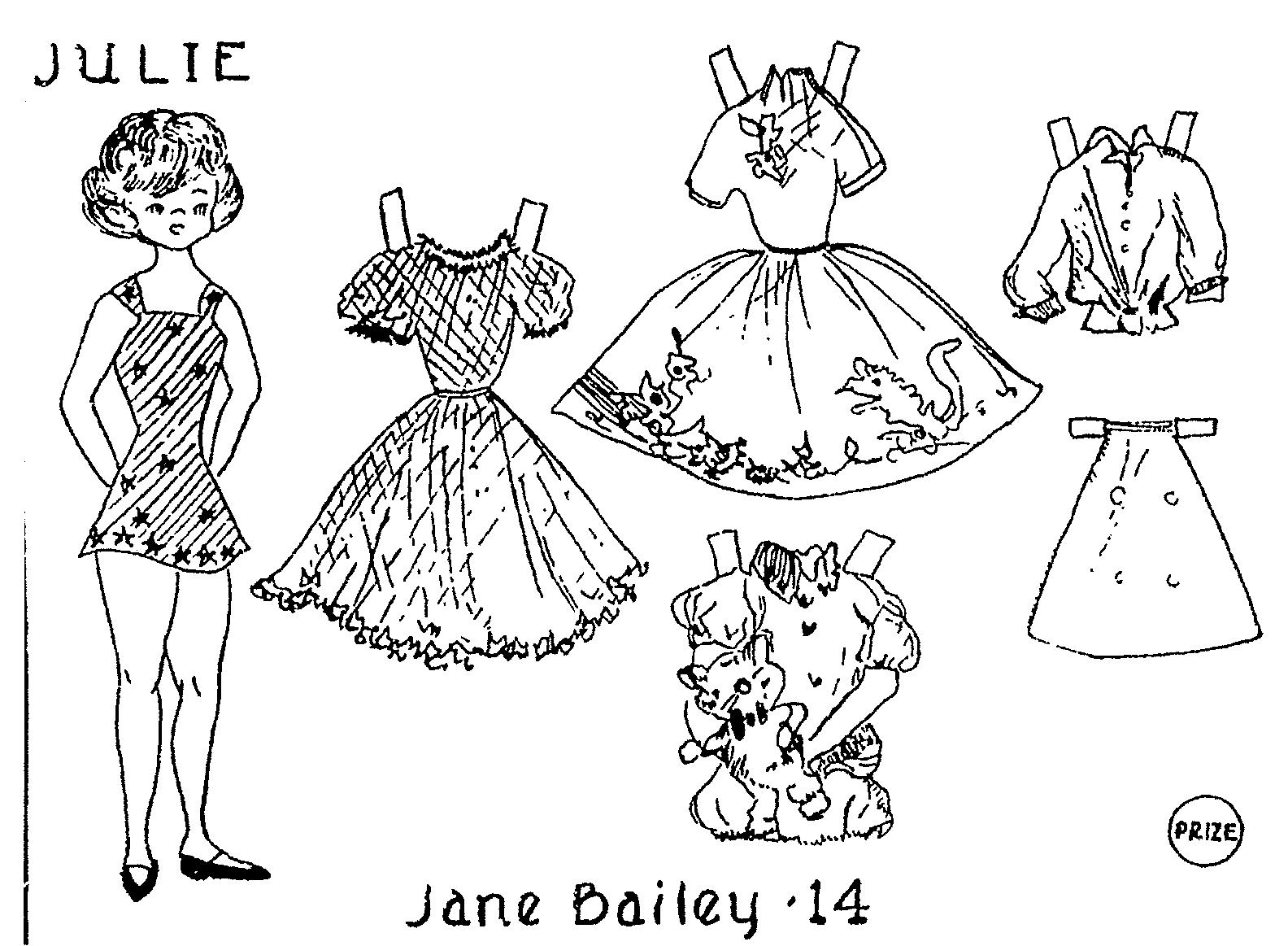 1584x1163 Mostly Paper Dolls Aunt Elsie Paper Doll Coloring Contest