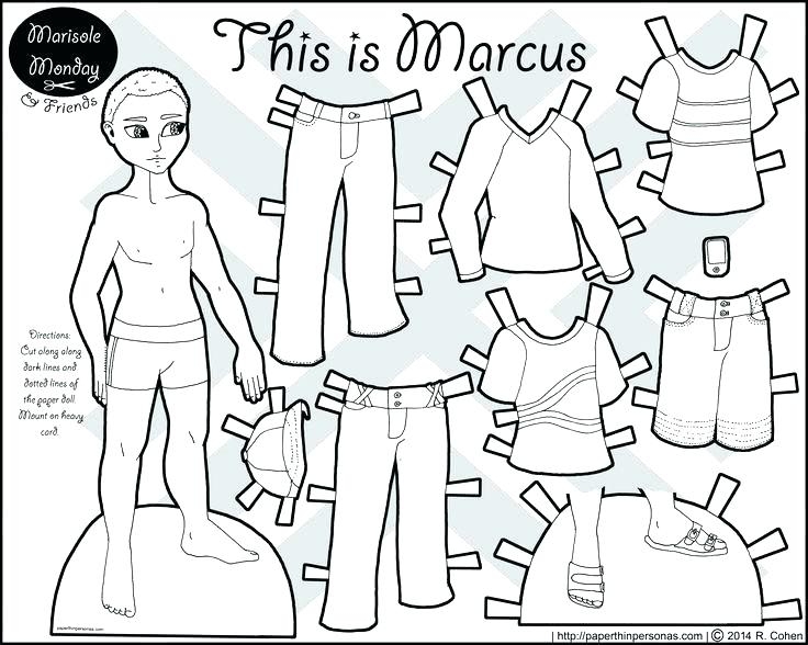736x588 Paper Doll Coloring Pages Printable Paper Dolls Coloring Pages