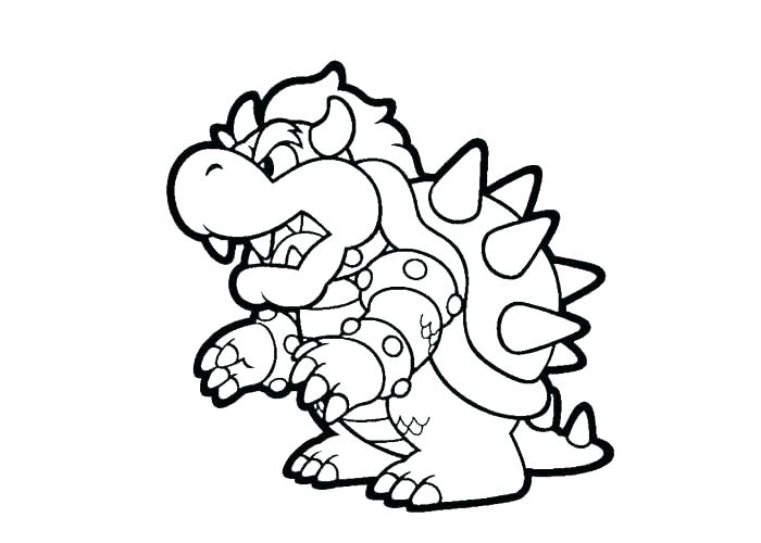 700x500 Paper Mario Characters Coloring Pages Super The Thousand Year Door