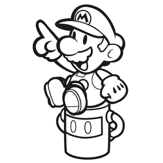 557x555 Paper Mario Color Splash