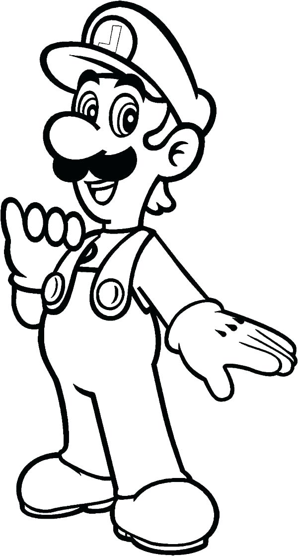 600x1119 Paper Mario Coloring Pages Paper Coloring Book Coloring Pages