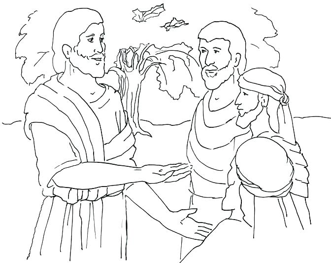 672x533 Parable Of The Sower Coloring Page