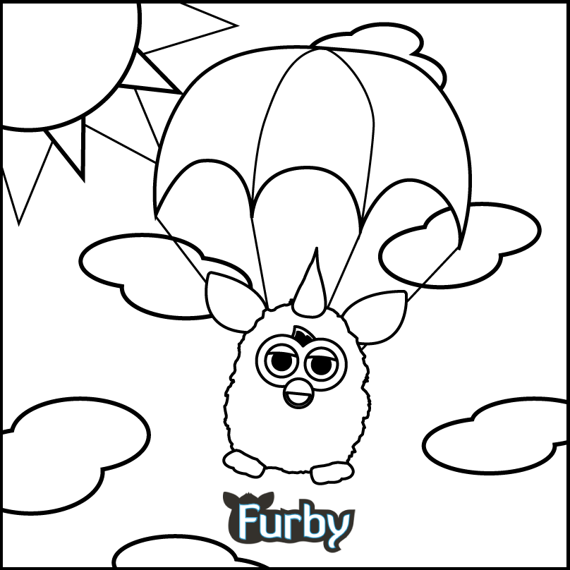 808x808 What Color Is Your Parachute, Furby Furby