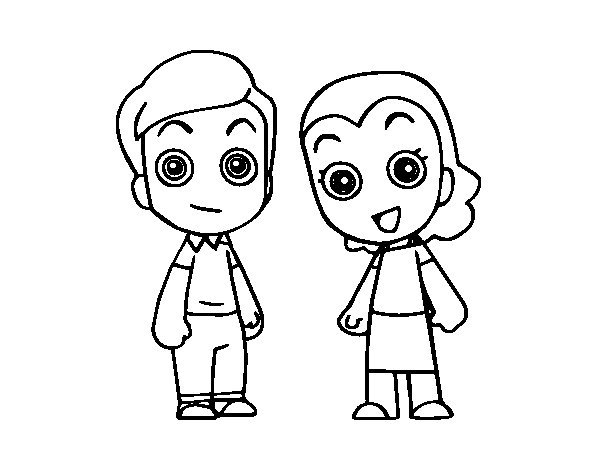 600x470 Parents Coloring Page