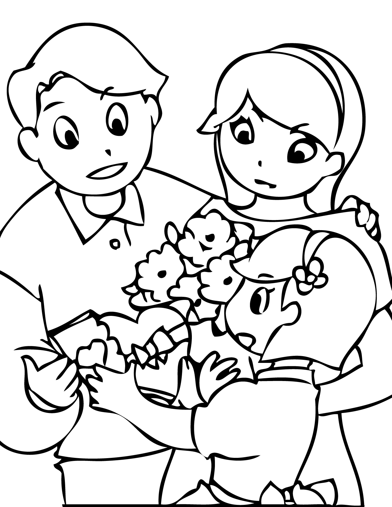 1275x1650 Parents Day Coloring Pages Parent Day Coloring Pages Free