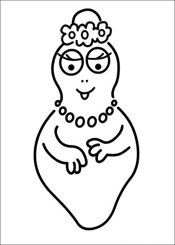 567x794 Barbarapapa Coloring Pages Barbarapapa Coloring Pages