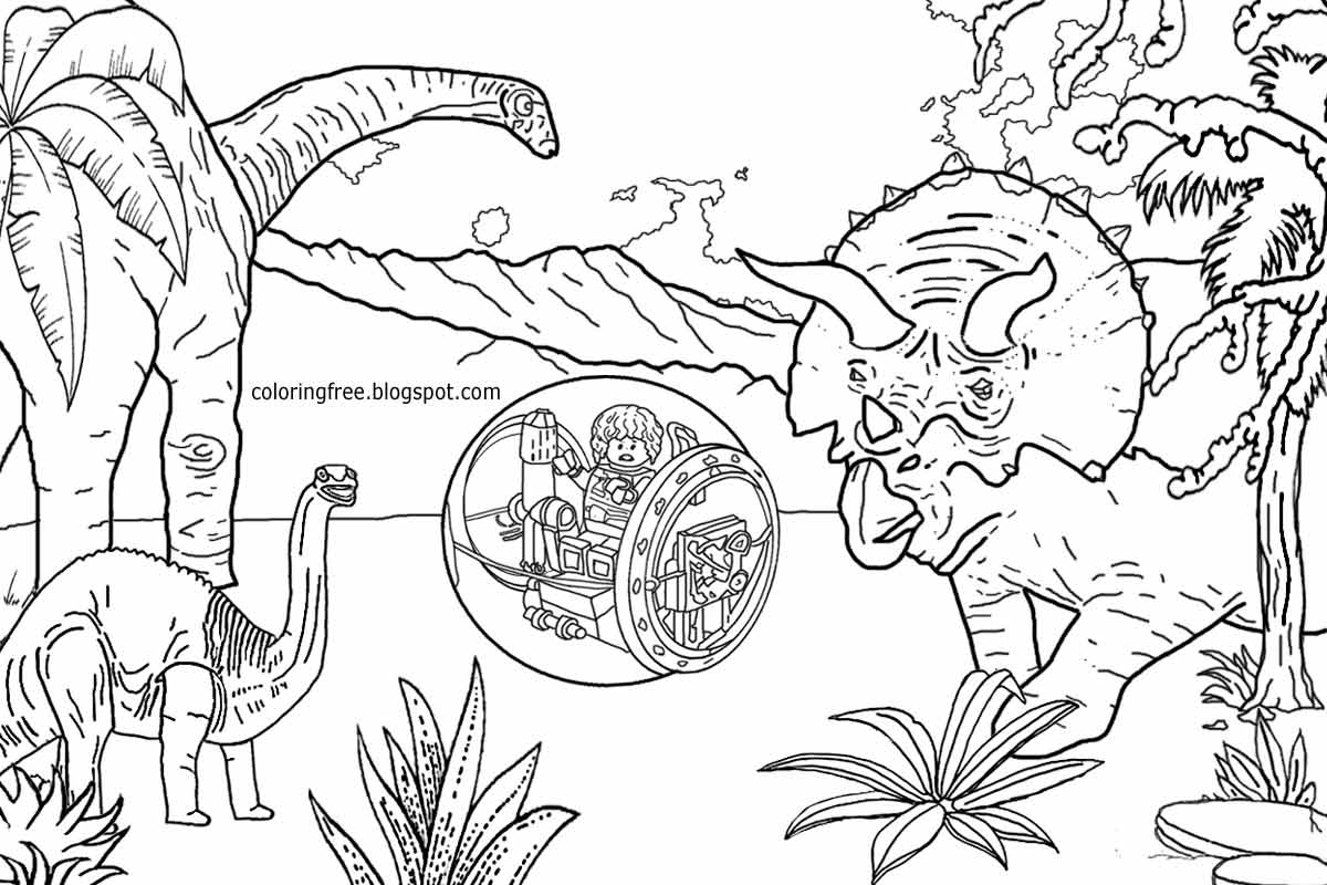 1200x800 Jurassic Park Coloring Pages Printable Coloring For Kids