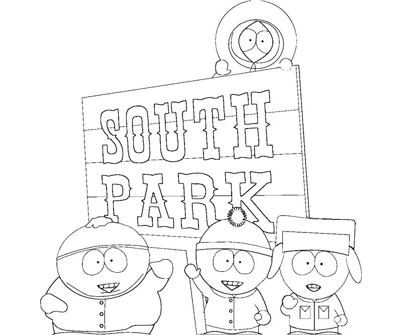 800x667 Cartman South Park Coloring Pages Free Printable South Park