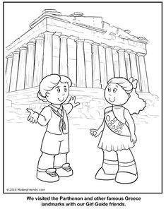 235x296 Brazilian Girl Guide Coloring Page Brazilian Girls, Girl Guides