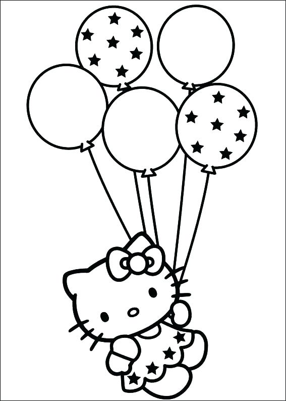567x794 Balloons Coloring Pages Coloring Pages Of Balloons Coloring Pages