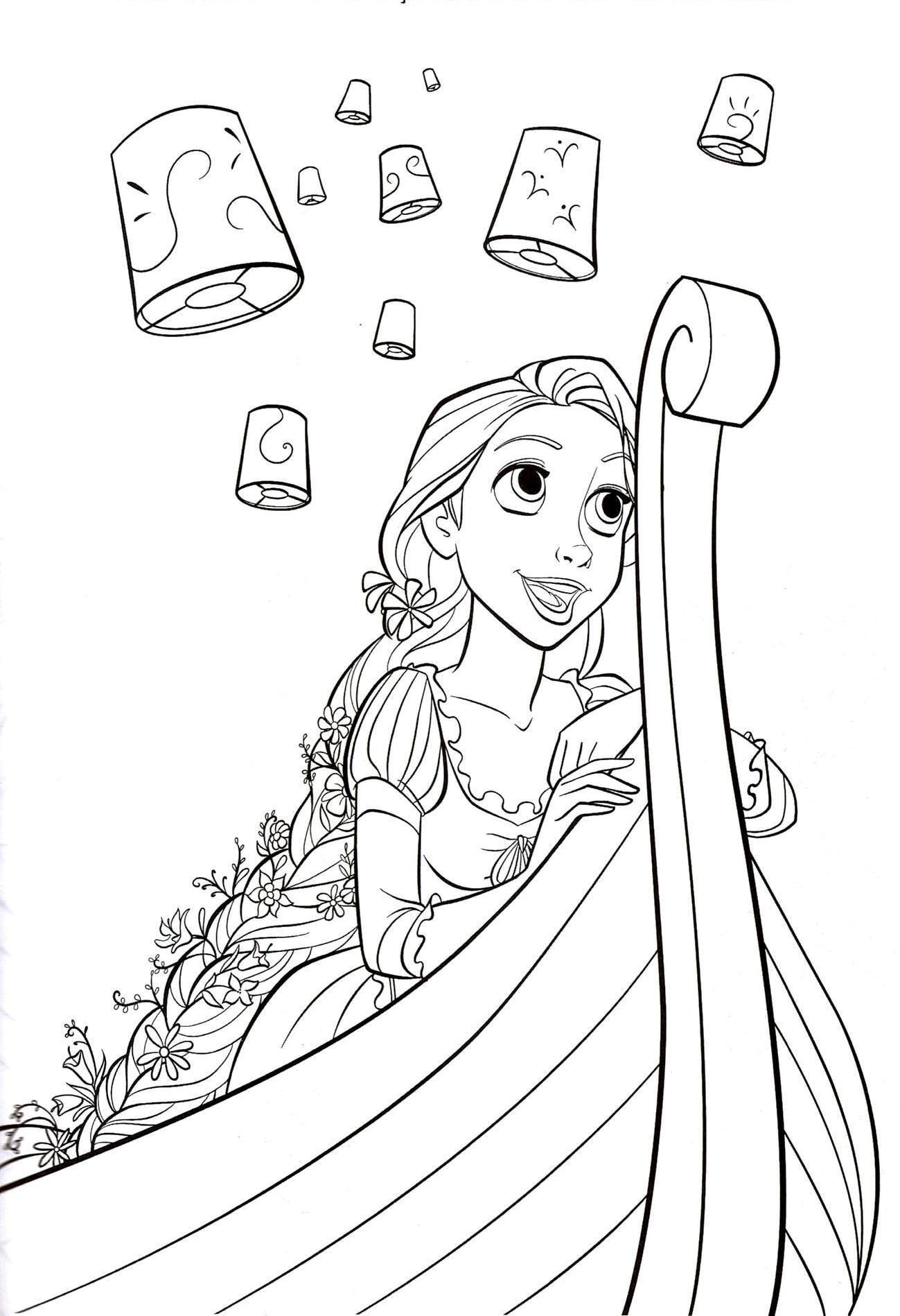 1299x1898 Pascal Coloring Pages Free Printable Tangled Coloring Pages