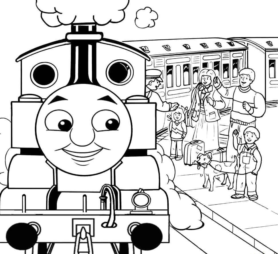 971x890 The Train Lower Passenger Coloring Pages Thomas