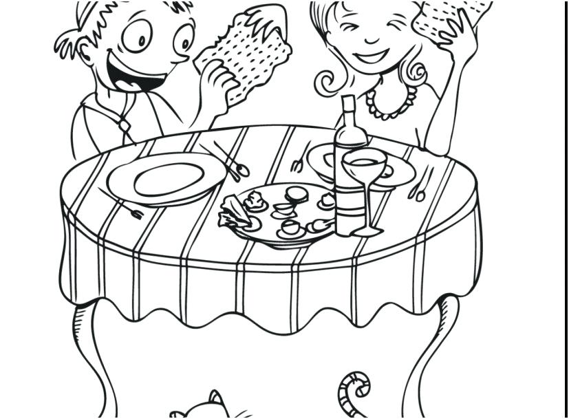 827x609 Passover Coloring Page Click Here To Print The Images Passover