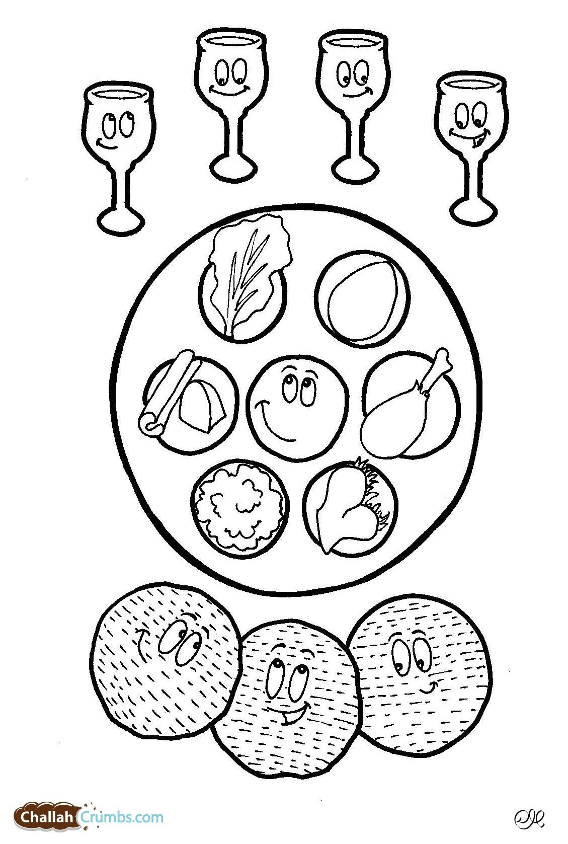 1129x1677 This Coloring Page Has It All Four Cups Wine Three Pieces