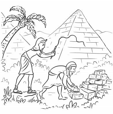 Coloring Pages Passover Story 6