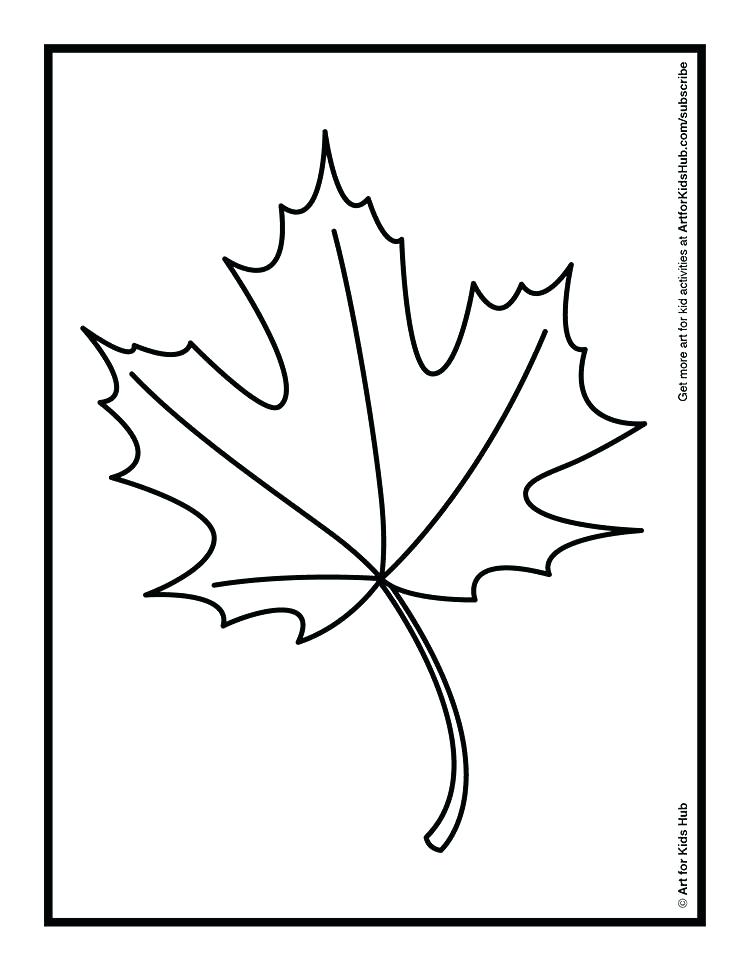 750x971 Autumn Leaf Coloring Pages Leaf Coloring Watch Coloring An Autumn