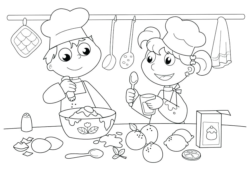 1024x734 Bakery Coloring Pages Tayar Site