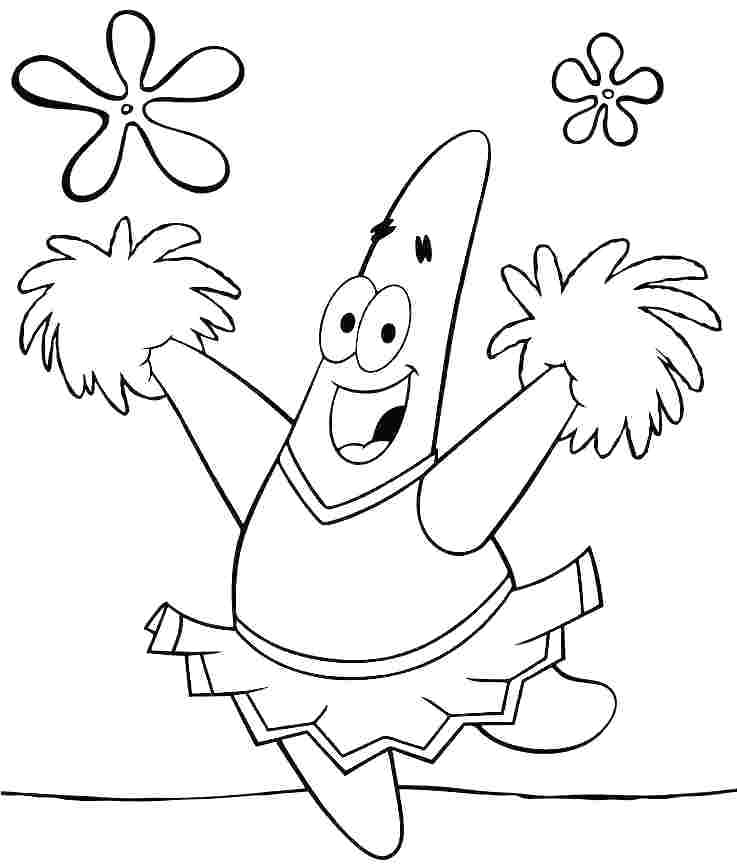 737x868 Patrick Star Coloring Page Star Coloring Page Star Coloring Pages