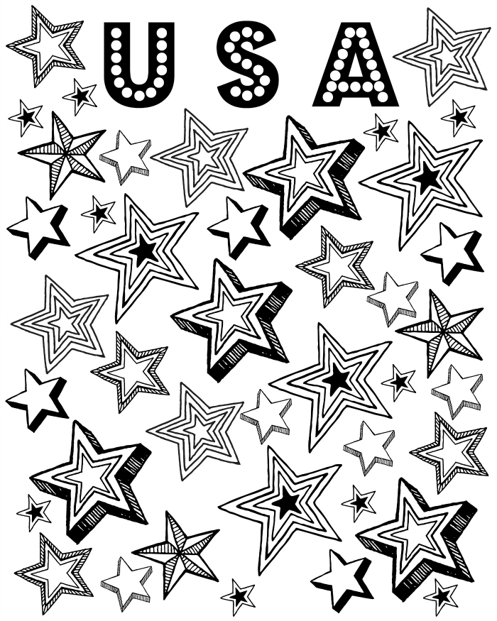 700x875 Patriotic Coloring Pages