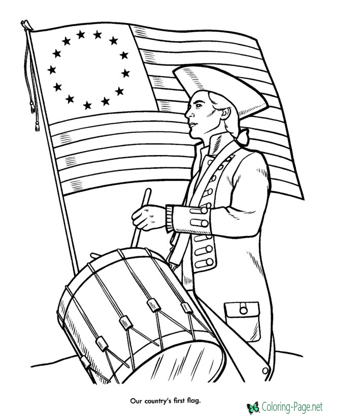 670x820 Patriotic Coloring Pages