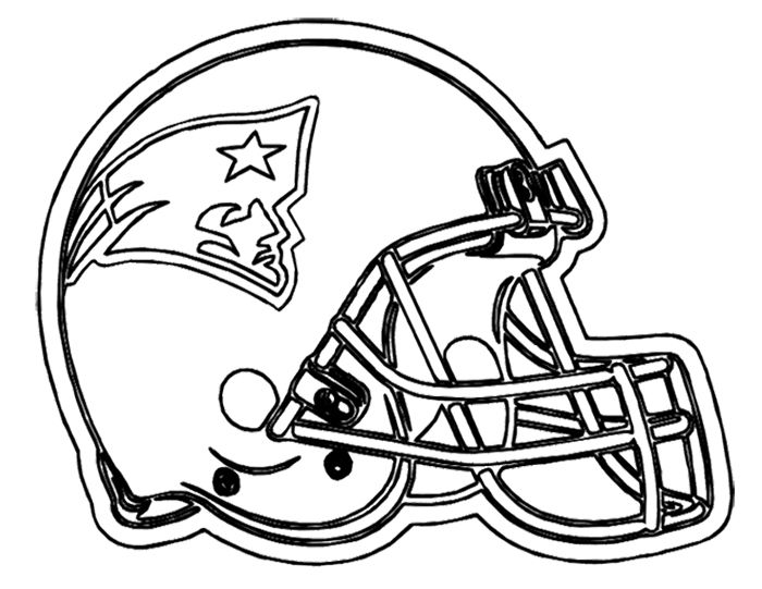 700x541 Football Helmet Patriots New England Coloring Page Kids Coloring