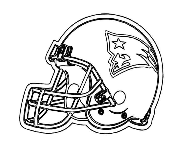 750x580 Football Helmet Coloring Pages Football Helmet Patriots New
