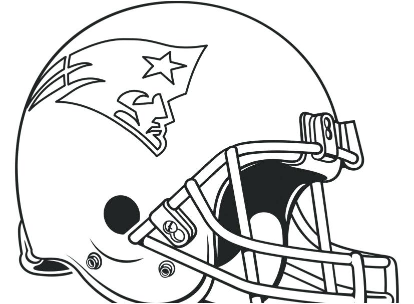 827x609 Football Helmet Coloring Pages Here Are Is A Printable Patriots