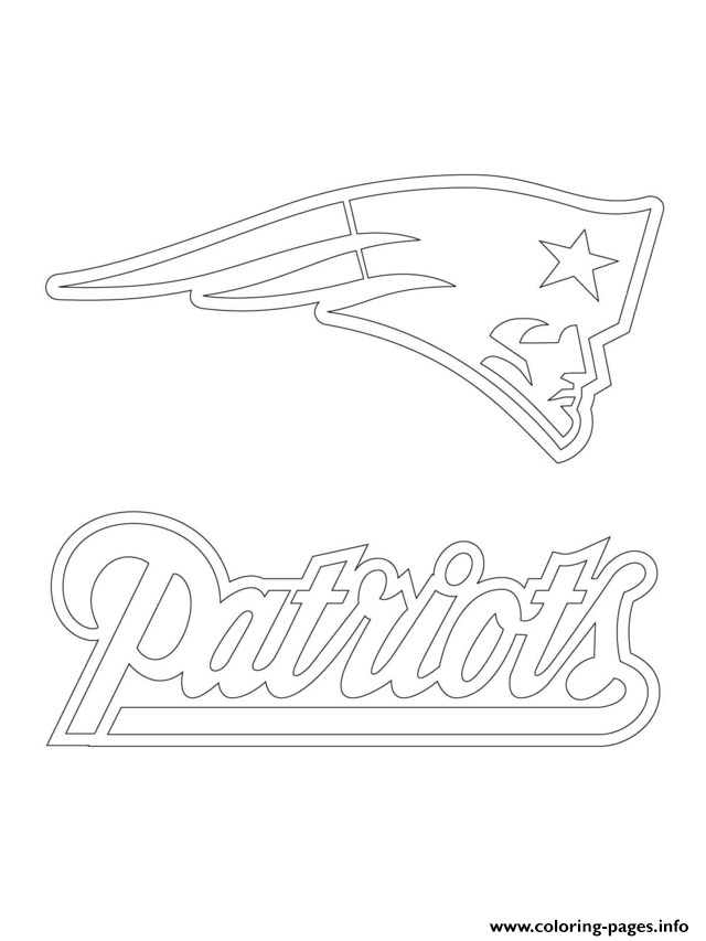 640x853 New England Patriots Logo Football Sport Coloring Pages Printable