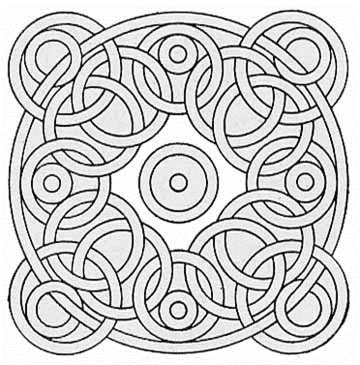 720x730 Coloring Pages Of Geometrical Pattern Coloring Pages