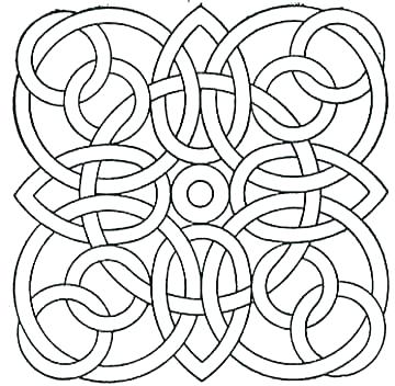 Pattern Coloring Pages Kindergarten at GetDrawings | Free download