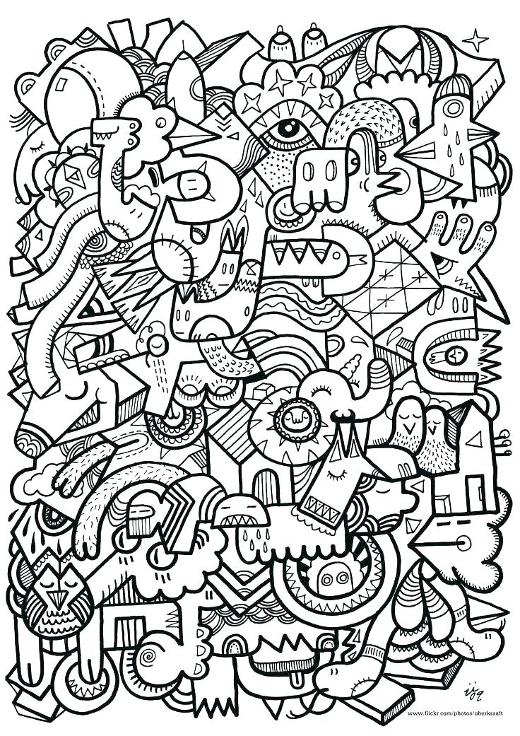 736x1041 Pattern Coloring Page Patterns Coloring Pages Mosaic Coloring Page