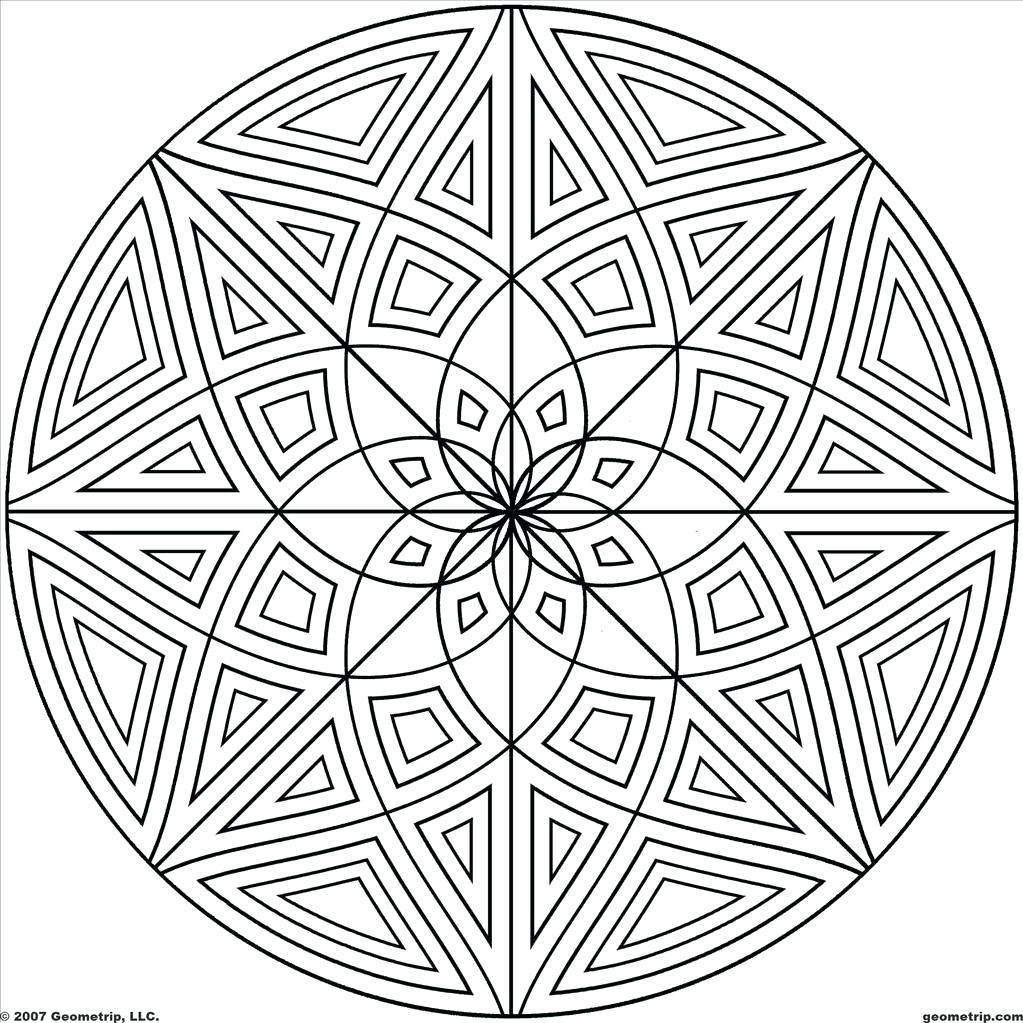1023x1023 Coloring Pages Pattern Coloring Pages Great Geometric Patterns