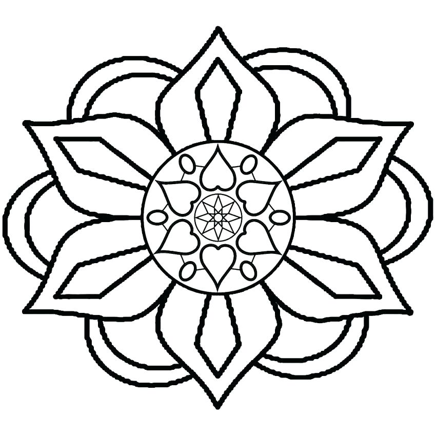 850x850 Cool Pattern Coloring Pages Paisley Pattern Coloring Pages