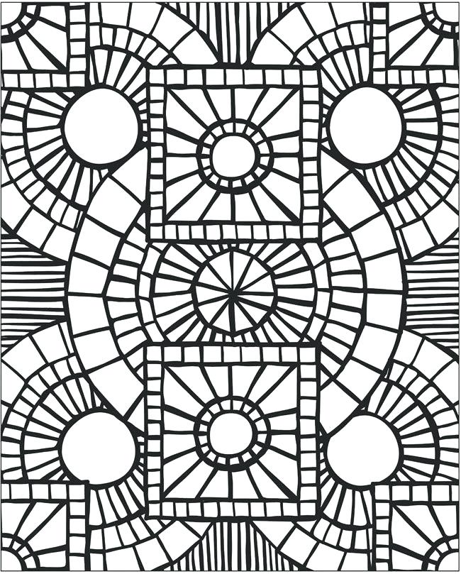 650x809 Mosaic Coloring Pages Mosaic Patterns Printable Mosaic Patterns