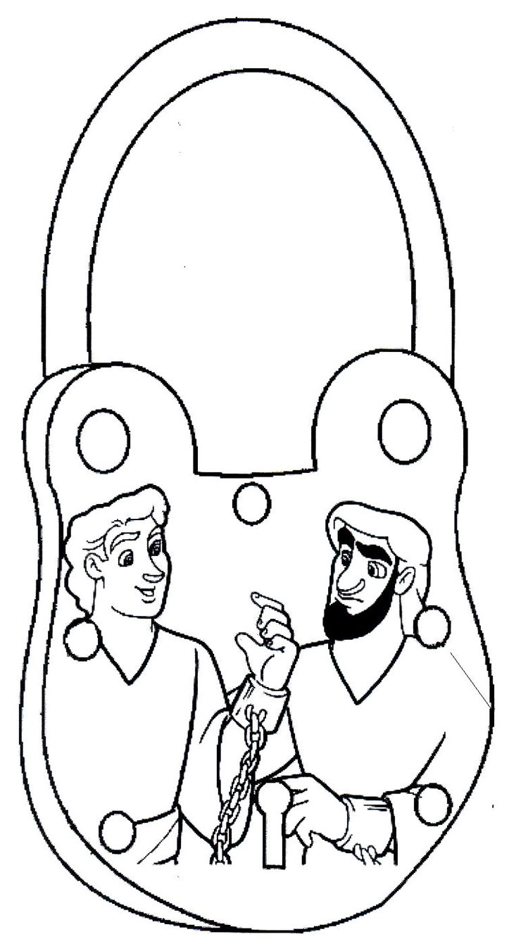 750x1334 Paul And Silas In The Prison Sunday School Sunday