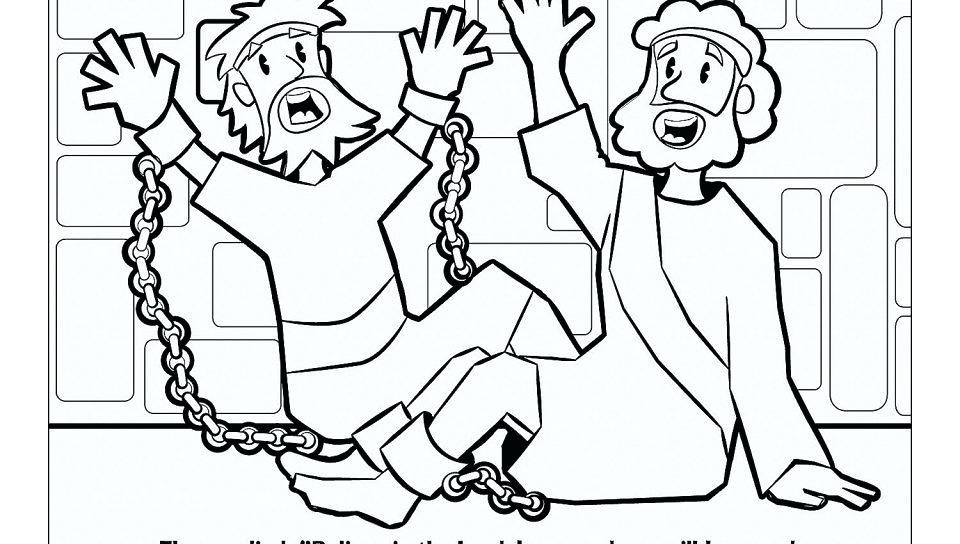 960x544 Paul And Silas Coloring Page Free Coloring Pages Of And In Prison