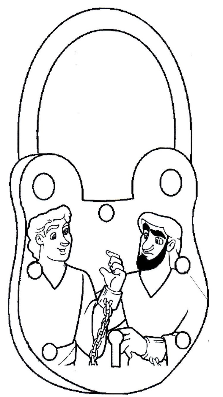 750x1334 Paul And Silas In The Prison Sunday School Sunday