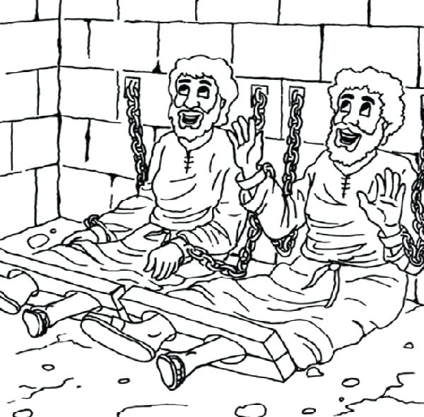 600x590 Paul Bunyan Coloring Pages And Jail Coloring Page