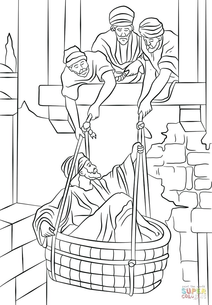 736x1059 Saul Paul Coloring Pages